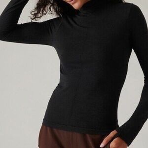 Athleta Seamless Soft Merino Turtleneck XL